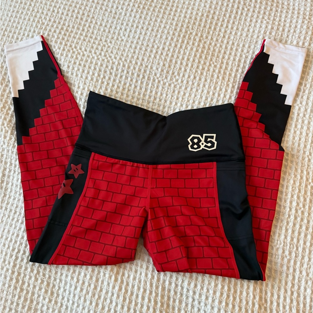 Blackmilk Super Mario Bros leggings - medium NWT